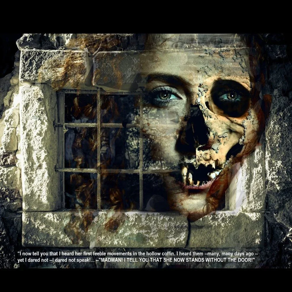Haunted Calendar 2027 Gothic Horror Cemetery Graveyard Macabre Scary Calendar